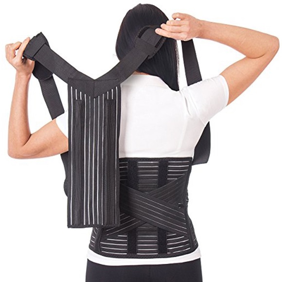Breathable Posture Corrector Brace - Transformer Shoulder and Lower Back Support - Picture 7 of 10
